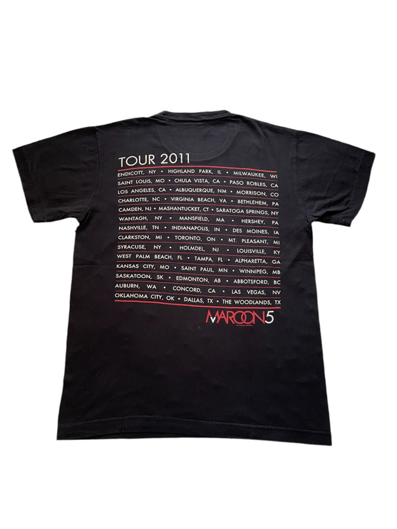 2011 Maroon 5 tour tee