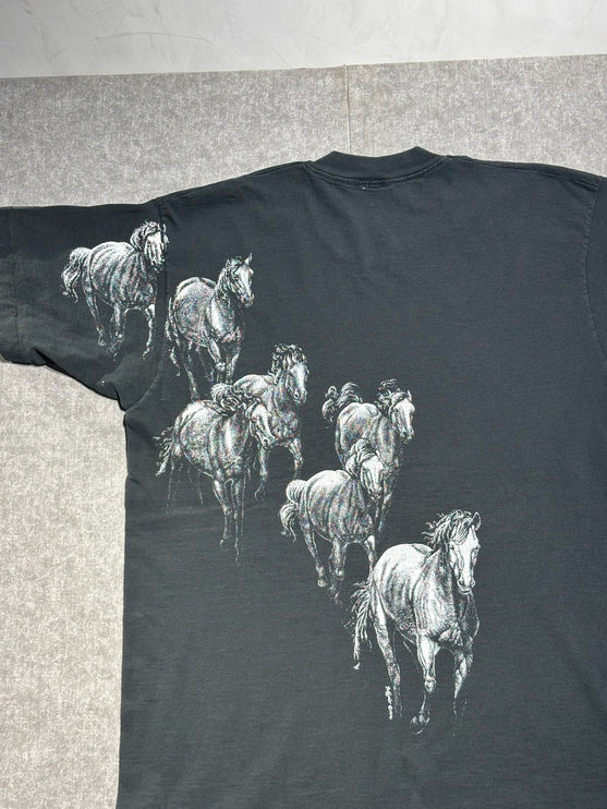 1991 horses buffalo tee