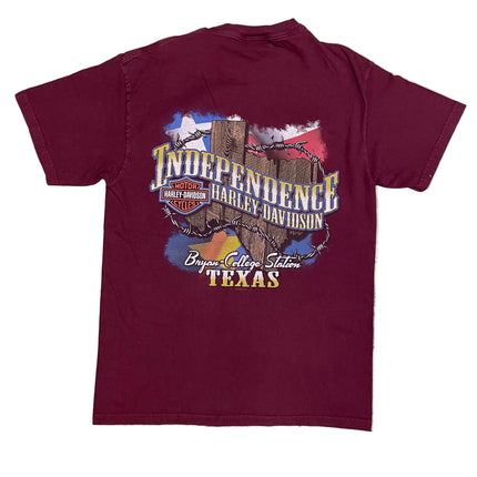 2005 harley-davidson independence bryan-college station texas tee
