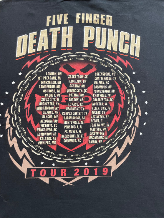Five finger death punch got your six tour tee