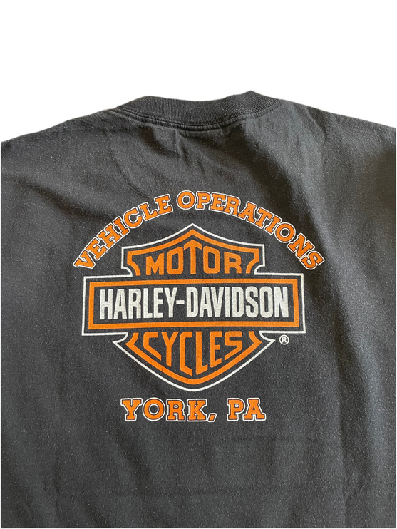 2010 harley-davidson factory tour tee