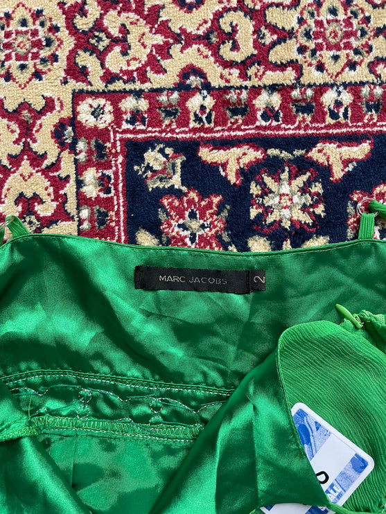 Mac jacobs green dress