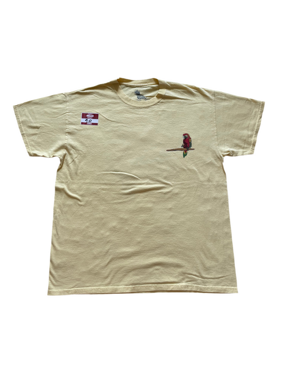 Parrot shots happen tee
