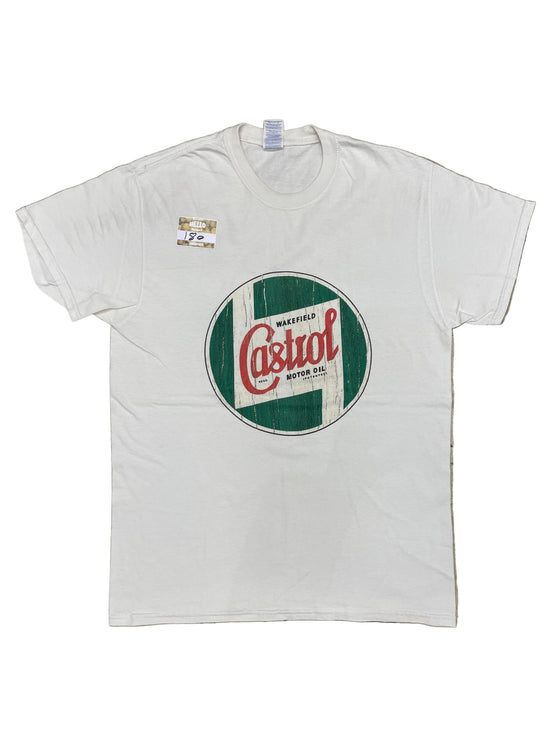 Castrol motor oil tee