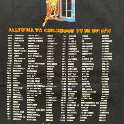 Fish farewell to childhood tour tee