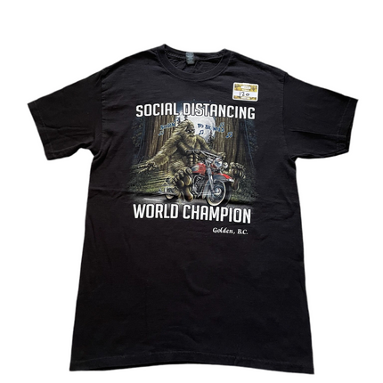 Social Distancing World Champion tee
