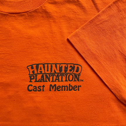 Haunted plantation single-stitched cast member tee