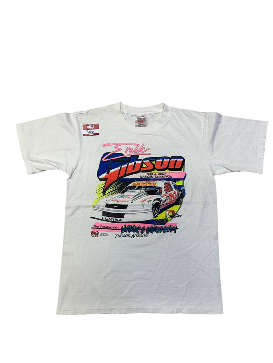 90s nascar eric gibson Single-stitched tee