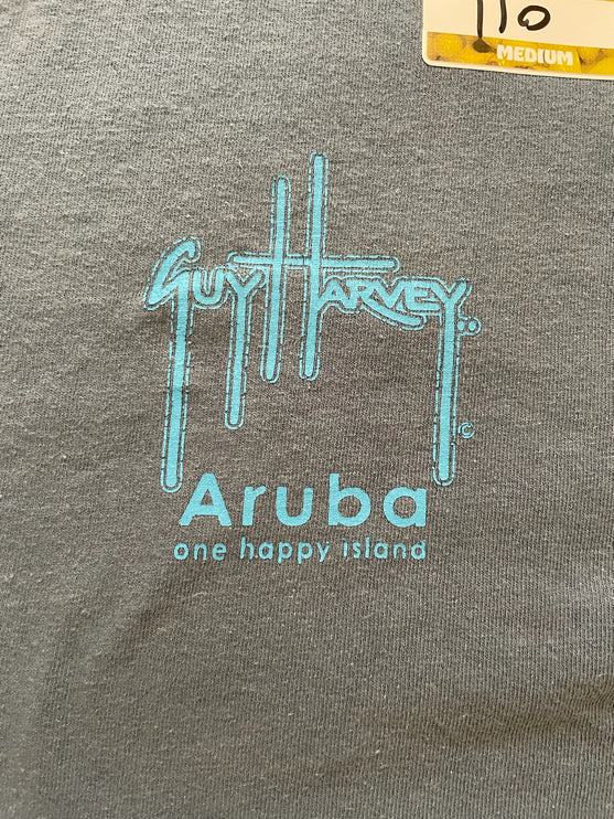 Guy Harvey Aruba fish wear tee