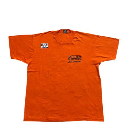 Haunted plantation single-stitched cast member tee