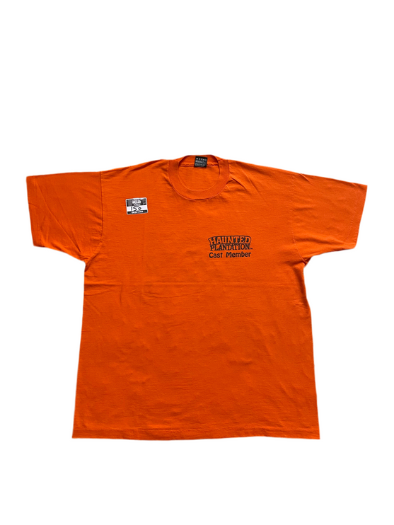 Haunted plantation single-stitched cast member tee