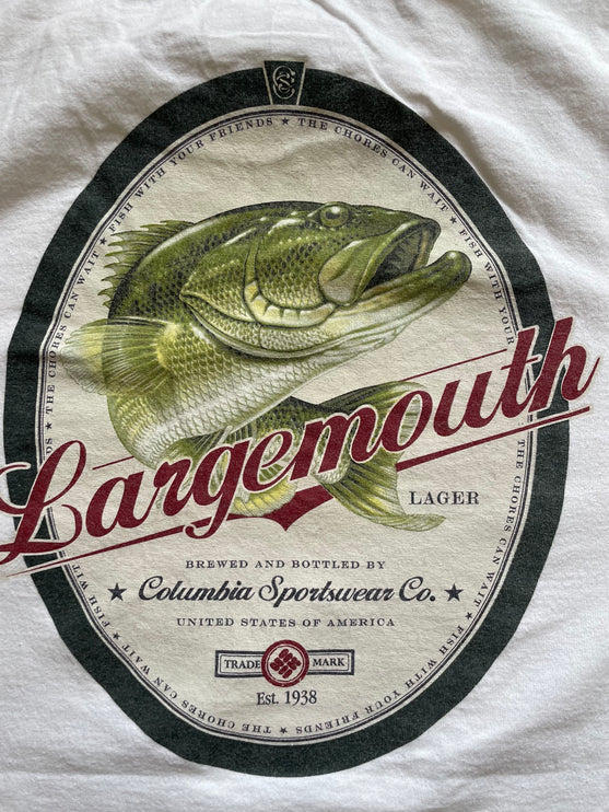 Columbia largemouth lager tee
