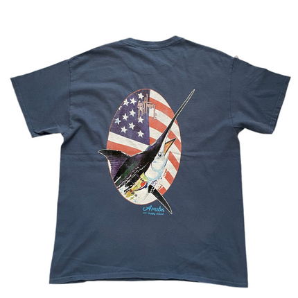 Guy Harvey Aruba fish wear tee