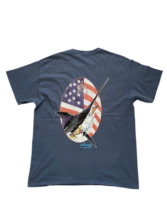 Guy Harvey Aruba fish wear tee