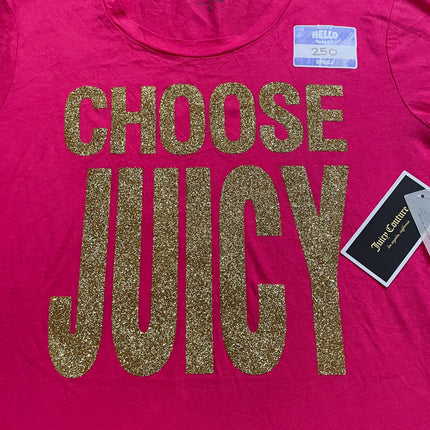 Choose juicy tee with tags