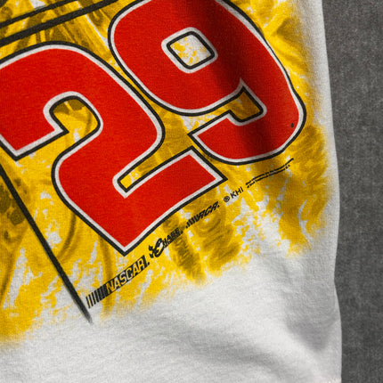 Vintage Kevin Harvick #29 NASCAR All-Over Print T-Shirt