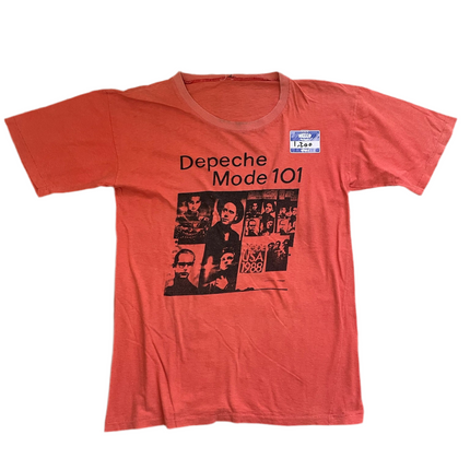Rare distressed Depeche Mode 101 tee