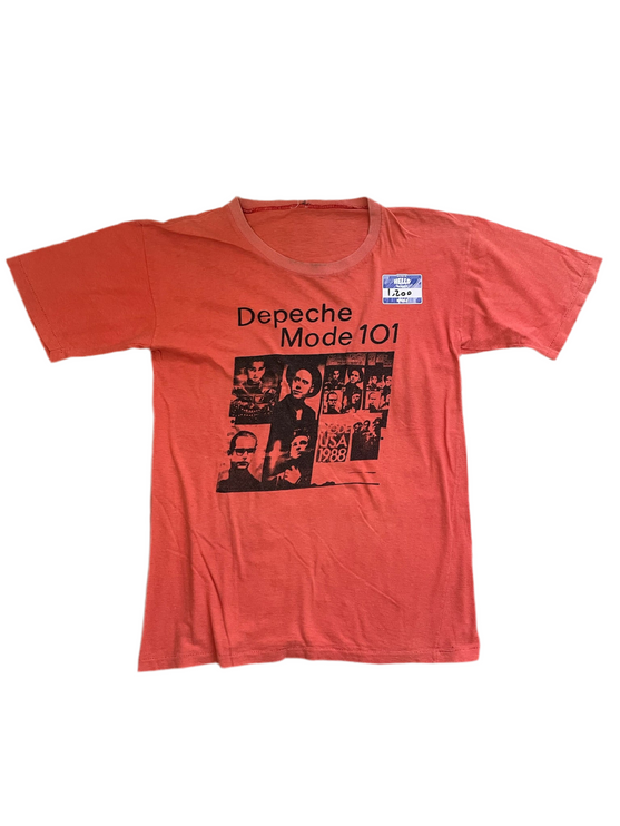 Rare distressed Depeche Mode 101 tee
