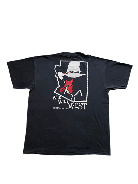 Wild wild west single-stitched tee