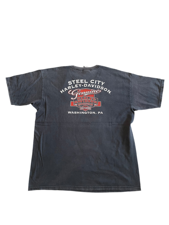 Harley-davidson steel city Washington, pa. Tee