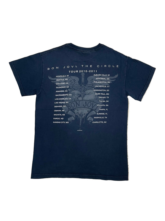 2010-11 bon jovi the circle tour tee
