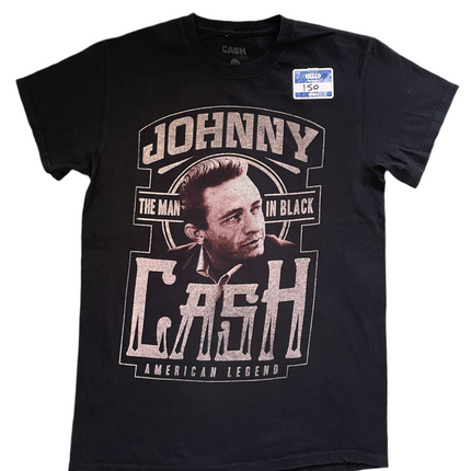 Johnny Cash The Man In Black tee