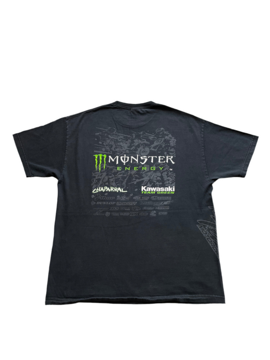 Monster energy team tedder motorcross racing tee