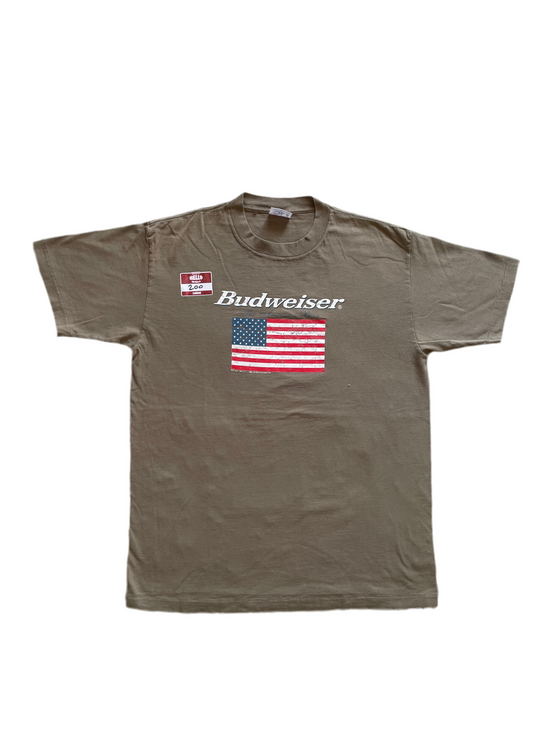 1999 budweiser single-stitched tee