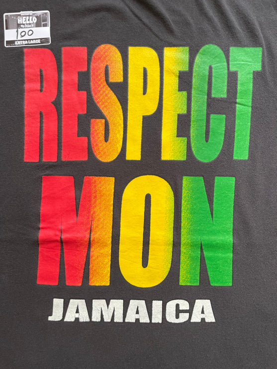 Jamaica respect mon tee