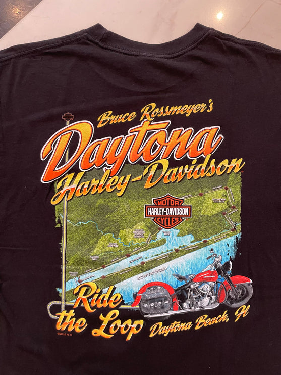 HDMC SKULL DAYTONA TEE