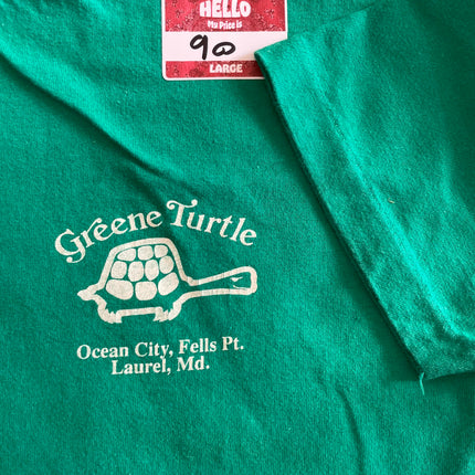 Greene turtle single-stitched tee