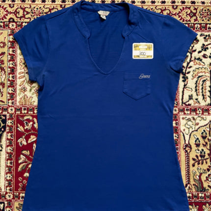Guess blue pocket tee