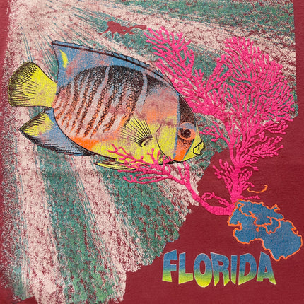 Single-stitched Destin Florida Reef Tropical Fish tee