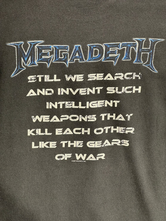 Megadeth "Gears of War" Vintage Band Tee
