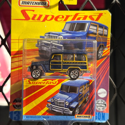 Matchbox Superfast 1962 Jeep Wagon