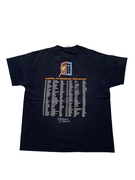 Fish farewell to childhood tour tee