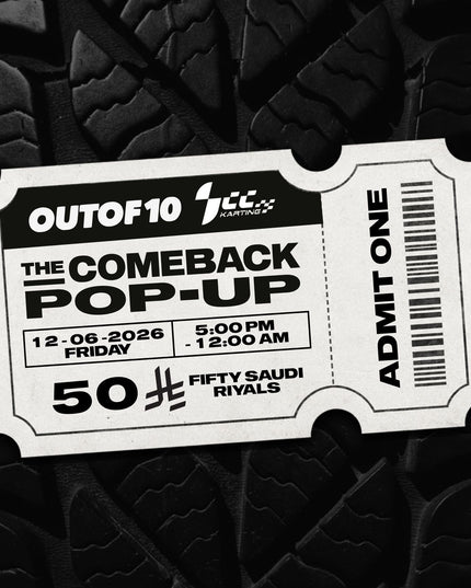 THE COMEBACK POP-UP TICKET