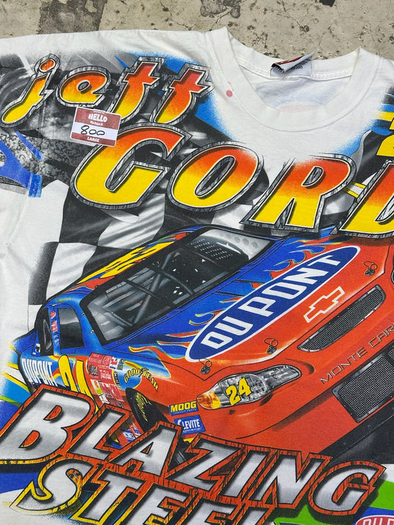 Very rare 2001 jeff gordon du pont motorsports tee