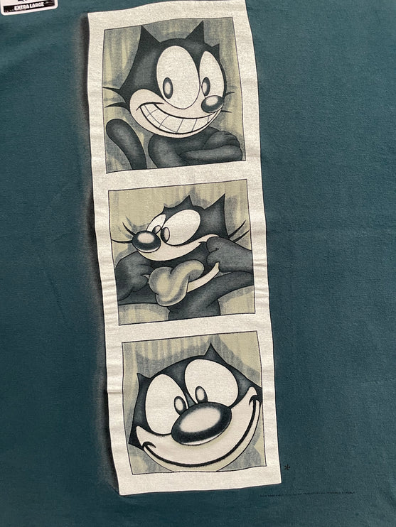 Rare single-stitched felix the cat tee