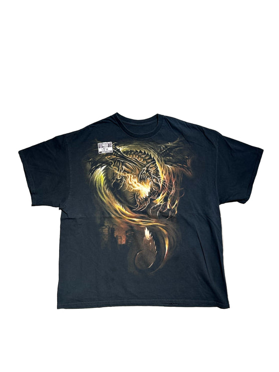 Spiral oak dragon tee