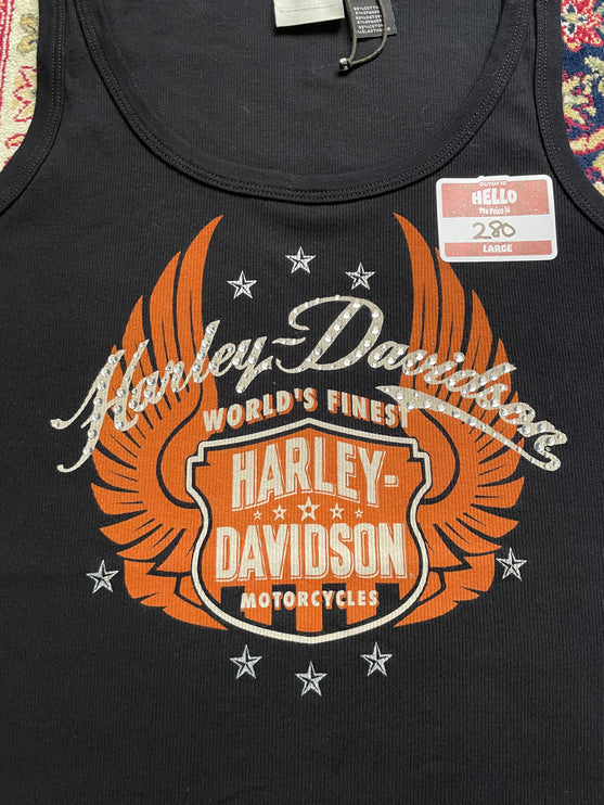 Harley-davidson ribbed tank too tee