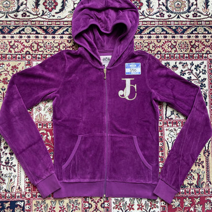 Purple velour juicy couture jacket