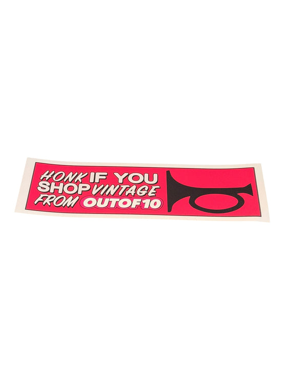 Honk If You Shop Vintage – Bumper Sticker