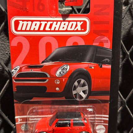 Mini Cooper Matchbox