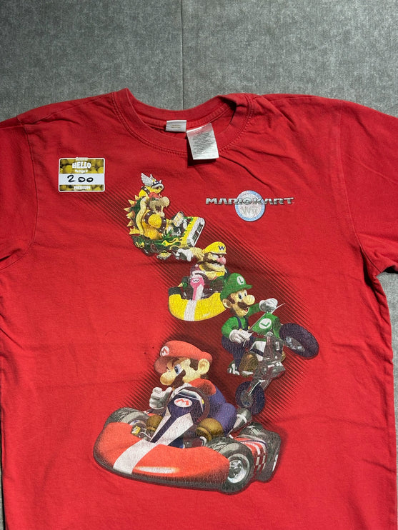 Wii mario kart tee