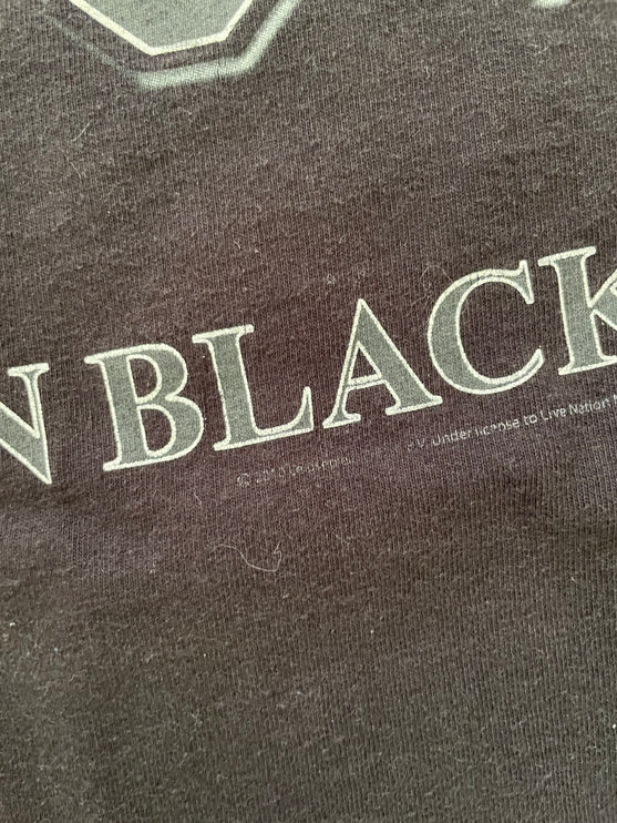 2010 Ac/dc back in black tee