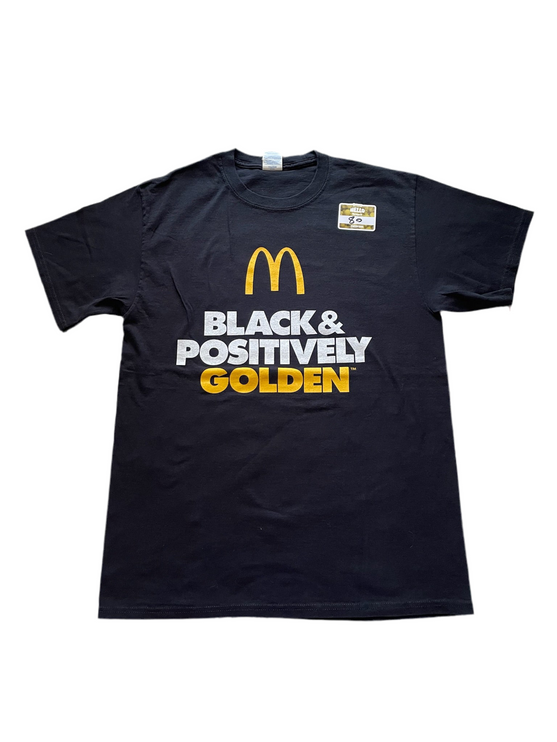 McDonald’s Black & Positively Golden tee