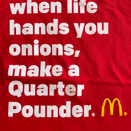 Mcdonald’s quarter pounder tee