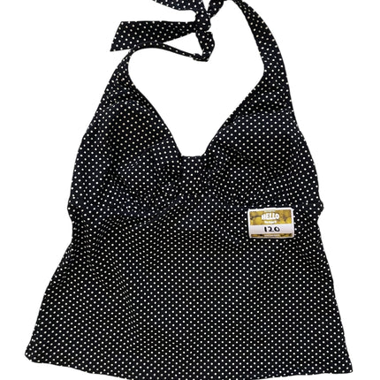 Polka dot tankini top
