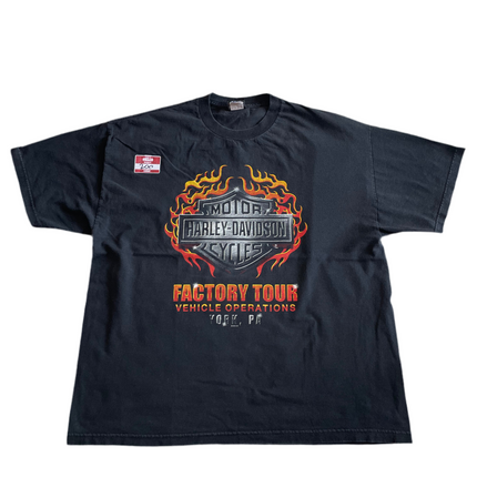2010 harley-davidson factory tour tee